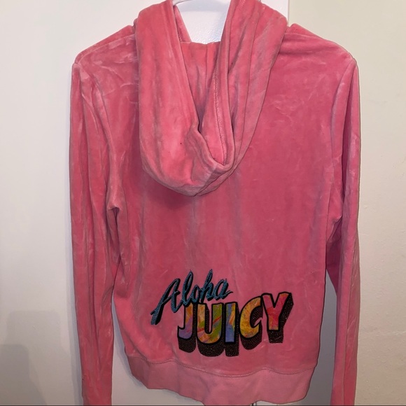 JUICY COUTURE ZIP UP HOODIE - Picture 2 of 2